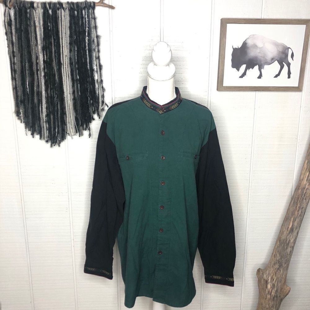 Vintage Spindle River Western Shirt. Size Large.